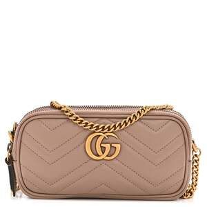Gucci Calfskin Matelasse Mini Gg #225530G95B